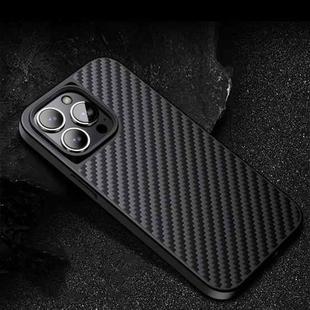 For iPhone 13 Pro Max Wlons Aramid Fiber MagSafe Magnetic Phone Case (Black)
