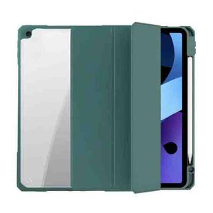 For iPad 10.2 2021 / 2020 / 2019 Mutural Pinyue Series Smart Leather Tablet Case(Green)