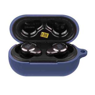 Bluetooth Earphone Silicone Protective Case For JBL T280TWS Pro(Dark Blue)