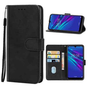 For Huawei Enjoy 9e Leather Phone Case(Black)