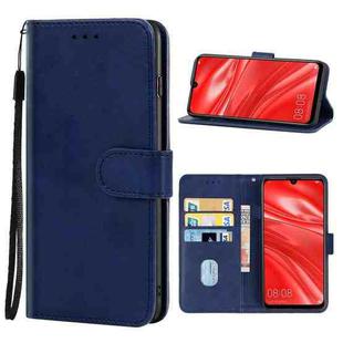 For Huawei Enjoy 9s Leather Phone Case(Blue)