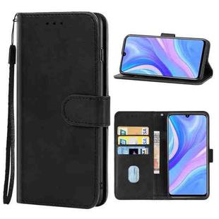 For Huawei Enjoy 10s Leather Phone Case(Black)