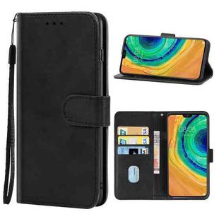 For Huawei Mate 30 Leather Phone Case(Black)