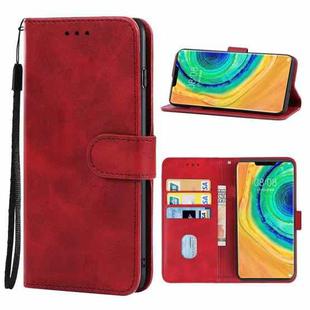 For Huawei Mate 30 Pro Leather Phone Case(Red)