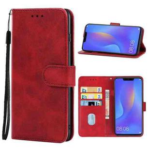 For Huawei nova 3i Leather Phone Case(Red)