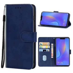 For Huawei nova 3i Leather Phone Case(Blue)