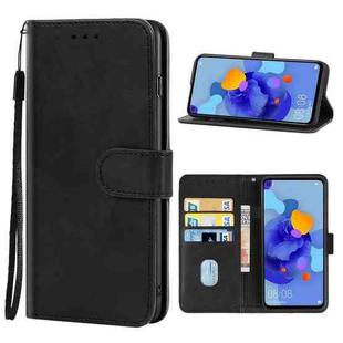 For Huawei nova 5i Pro Leather Phone Case(Black)