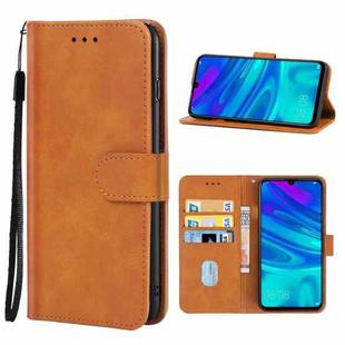 For Huawei P smart 2019 Leather Phone Case(Brown)