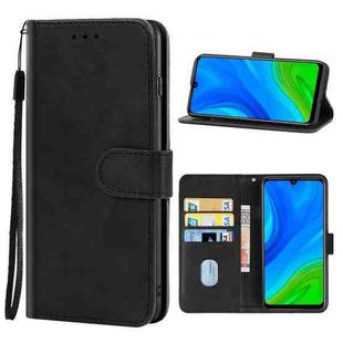 For Huawei P smart 2020 Leather Phone Case(Black)