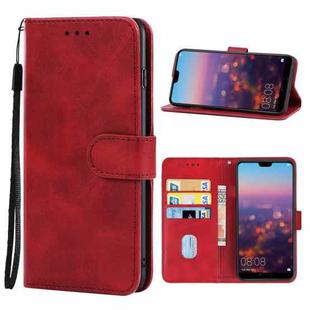 For Huawei P20 Pro Leather Phone Case(Red)