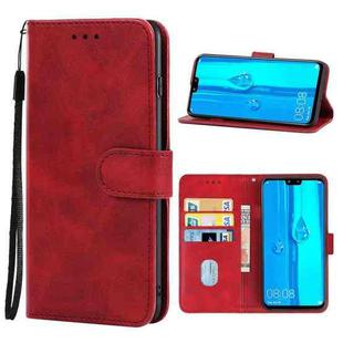 For Huawei Y9 2019 / Enjoy 9 Plus Leather Phone Case(Red)