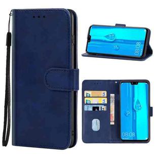 For Huawei Y9 2019 / Enjoy 9 Plus Leather Phone Case(Blue)