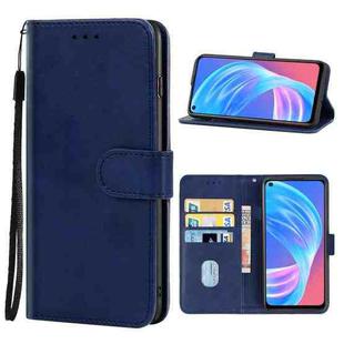 For OPPO A72 5G Leather Phone Case(Blue)