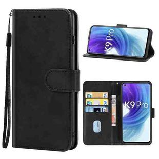 For OPPO K9 Pro 5G Leather Phone Case(Black)