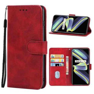 For OPPO Realme X7 Max 5G Leather Phone Case(Red)