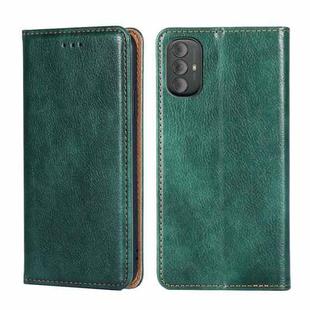 For Motorola Moto G Power 2022 Gloss Oil Solid Color Magnetic Leather Phone Case(Green)