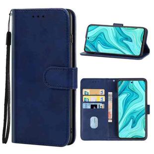 For Xiaomi Redmi Note 10 Lite Leather Phone Case(Blue)