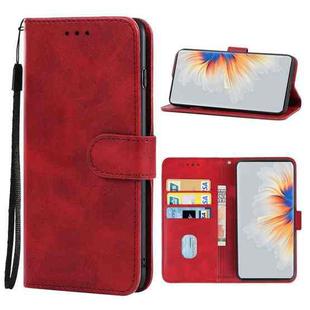 For Xiaomi Mi Mix 4 Leather Phone Case(Red)