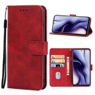 For Xiaomi Mi 10i Leather Phone Case(Red)