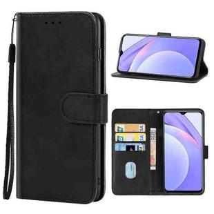 For Xiaomi Redmi Note9 4G Global /10X 4G Leather Phone Case(Black)