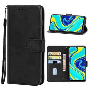 For Xiaomi Redmi Note 9S Leather Phone Case(Black)
