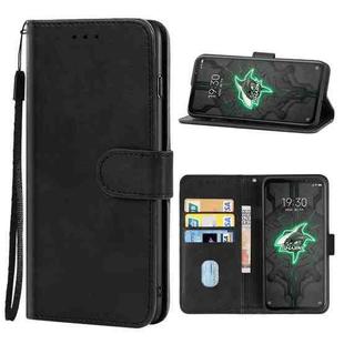 For Xiaomi Black Shark 3 Pro Leather Phone Case(Black)