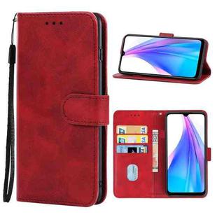 For Xiaomi Redmi Note 8T Leather Phone Case(Red)