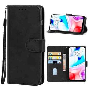 For Xiaomi Redmi 8 Leather Phone Case(Black)