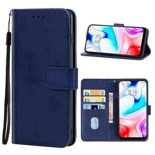 For Xiaomi Redmi 8 Leather Phone Case(Blue)