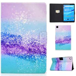 For Lenovo Tab M10 Plus 10.6 3rd Gen 2022 Colored Drawing Smart Leather Tablet Case(Color Sand)