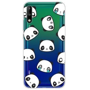 For Huawei Enjoy 10 Lucency Painted TPU Protective Case(Panda)