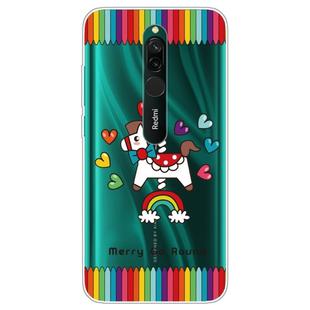 For Xiaomi Redmi 8 Lucency Painted TPU Protective Case(Trojan)