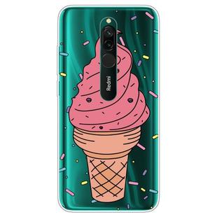 For Xiaomi Redmi 8 Lucency Painted TPU Protective Case(Ice Cream)