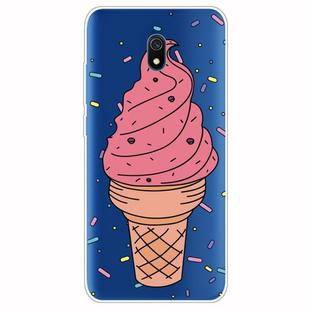 For Xiaomi Redmi 8A Lucency Painted TPU Protective Case(Ice Cream)