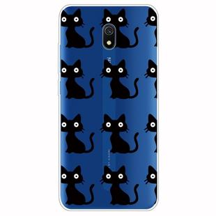 For Xiaomi Redmi 8A Lucency Painted TPU Protective Case(Cats)