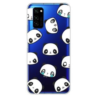 For Huawei Honor V30 Lucency Painted TPU Protective Case(Panda)