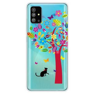For Galaxy S20+ Lucency Painted TPU Protective Case(Tree)