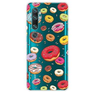 For Xiaomi CC9 Pro Lucency Painted TPU Protective Case(Doughnut)