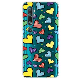 For Xiaomi CC9 Pro Lucency Painted TPU Protective Case(Love)