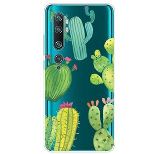 For Xiaomi CC9 Pro Lucency Painted TPU Protective Case(Cactus)