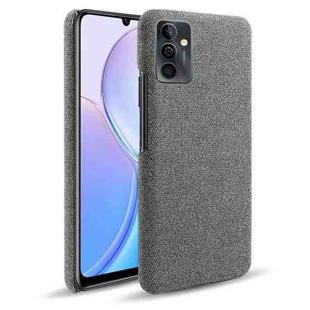 For Huawei Maimang 11 Cloth Coated Hard Plastic Phone Case(Grey)