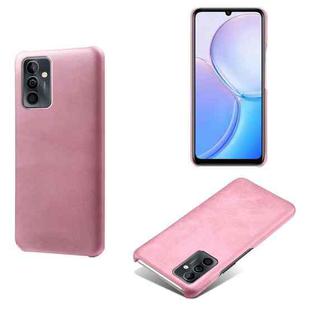 For Huawei Maimang 11 Calf Texture PC + PU Phone Case(Pink)