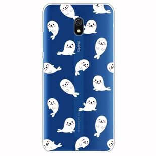 For Xiaomi Redmi 8A Lucency Painted TPU Protective Case(Seal)