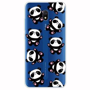 For Xiaomi Redmi 8A Lucency Painted TPU Protective Case(Panda)