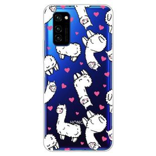 For Huawei Honor V30 Lucency Painted TPU Protective Case(Alpaca)