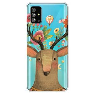 For Galaxy S20+ Lucency Painted TPU Protective Case(Deer)