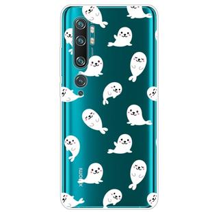 For Xiaomi CC9 Pro Lucency Painted TPU Protective Case(Seal)