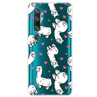 For Xiaomi CC9 Pro Lucency Painted TPU Protective Case(Alpaca)