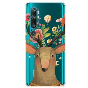 For Xiaomi CC9 Pro Lucency Painted TPU Protective Case(Deer)