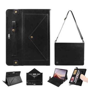 For Microsoft Surface Pro 8 Envelope Solid Color Leather Tablet Case(Black)